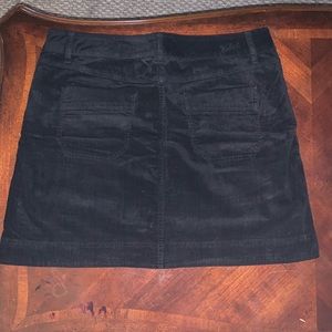 Black Corduroy skirt